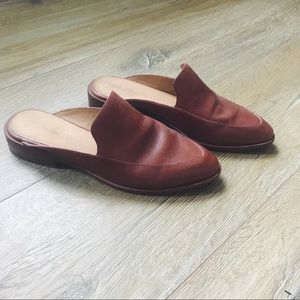 Madewell Frances Loafer Mules Leather